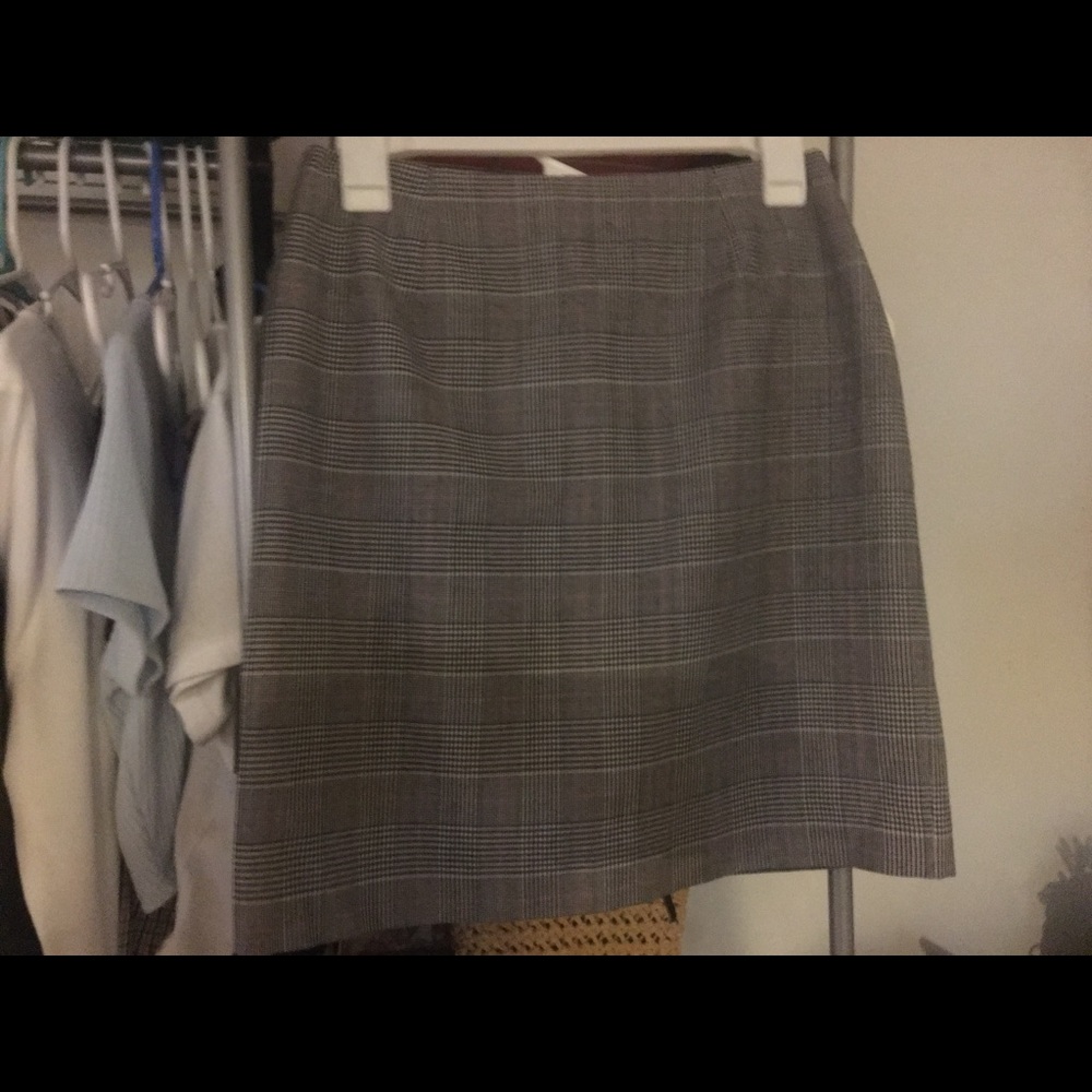 Plaid skirt